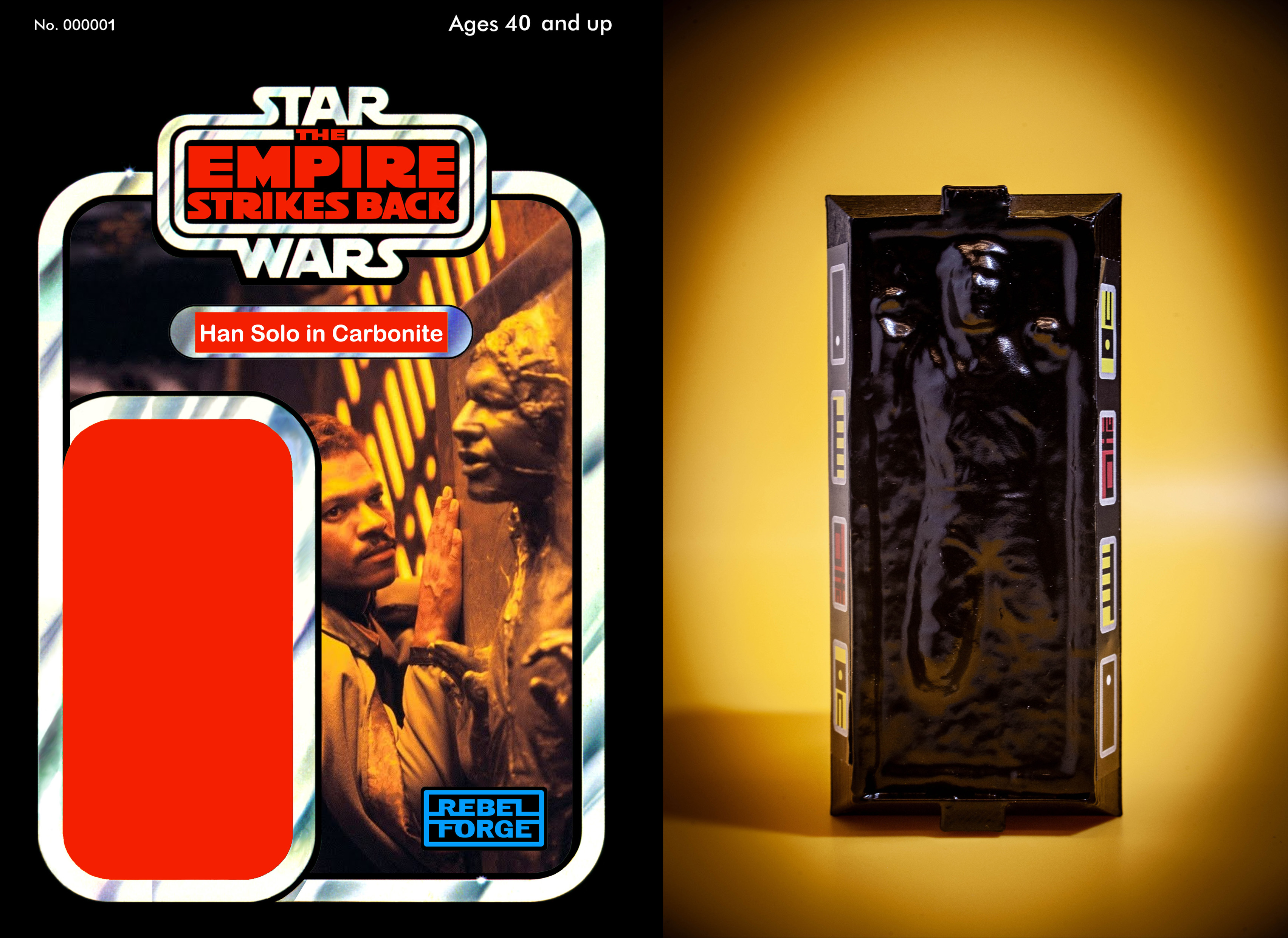 Han Solo Carbonite Block image 4
